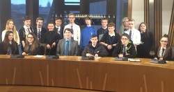 Mark Welcomes Greenfaulds to Parliament