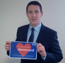 Mark Seeks to Change Law on Organ Donation
