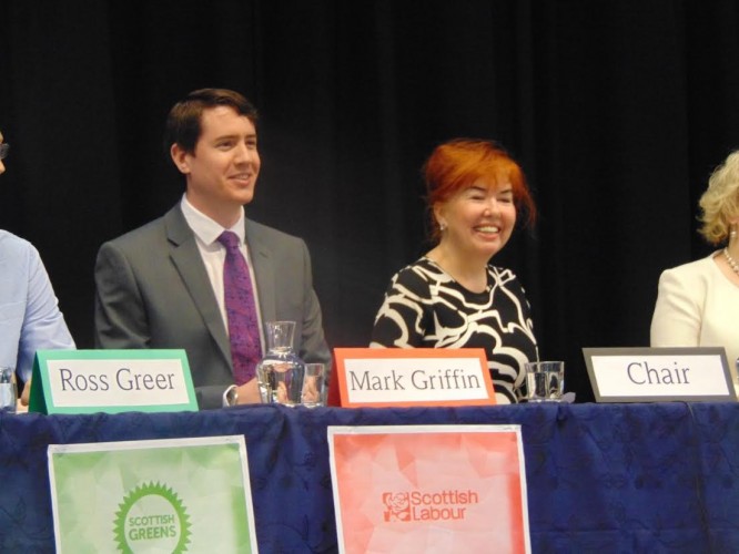 Mark participates in Kilsyth Academy's Big Debate